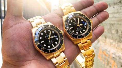 rolex gold watch fake|identifying rolex watches.